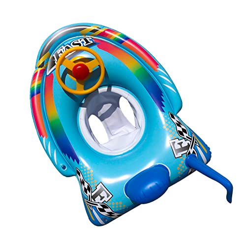 Baby Schwimmring, Kleinkinder Schwimmsitz, Automobil Schwimmring, Baby Schwimmhilfe mit Lenkrad-Griff, Kinder Schwimmreifen, Schwimmn Schwimmtrainer, Kinderboot für Kinder von 1-5 Jahre alt