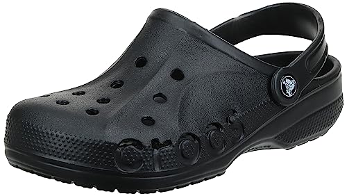 crocs Baya Blk M11,Unisex-Erwachsene Clogs,Schwarz,EU45/46(UK10)