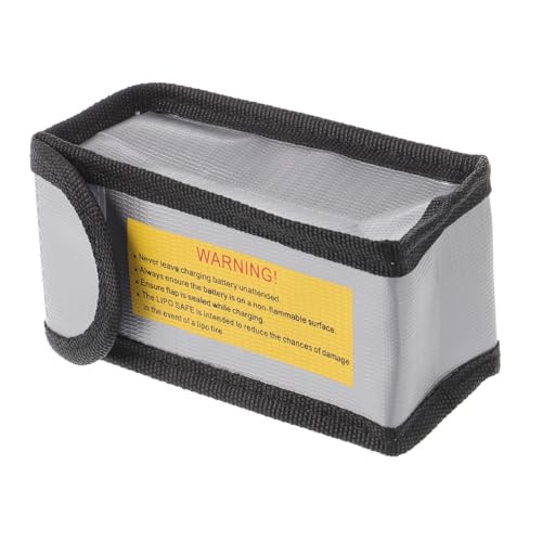 Ciieeo Batterietaschen Klein Tragbar Nachweisen Schutz Der Batterietasche Batterieschutztasche Sichere Aufbewahrung Von Lithiumbatterien Batteriefach Pvc