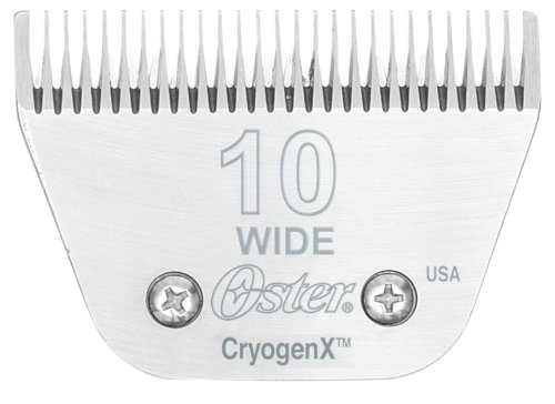 Cryogen-X Scherköpfe für Golden A5 Schermaschine, 10 wide: Schnittlänge 2,4mm, breit