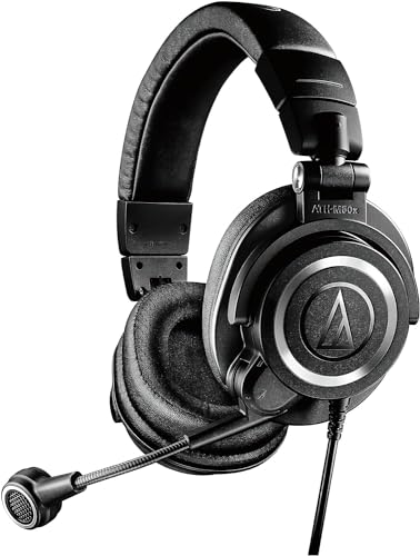 Audio-Technica M50xSTS StreamSet Streaming-Headset mit USB-Anschluss Schwarz