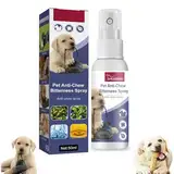 SEGMINISMART Anti Kau Spray Für Hunde, Hund, & Katzen, Anti-Kratz-Spray Katze, Stopp-Kauspray, Effektiver Kaustopp Bei Möbel, Kleidung Schuhen, 50ml