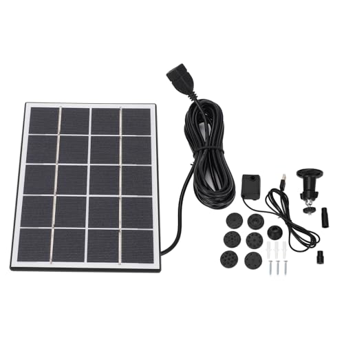 Solarpanel Wasserpumpe Kit 4W 5V Einfach Montage Solar Fountain Water Pump Garden Outdoor Outdoor