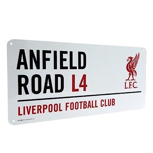 Liverpool FC Street Sign / Metall-Straßenschild