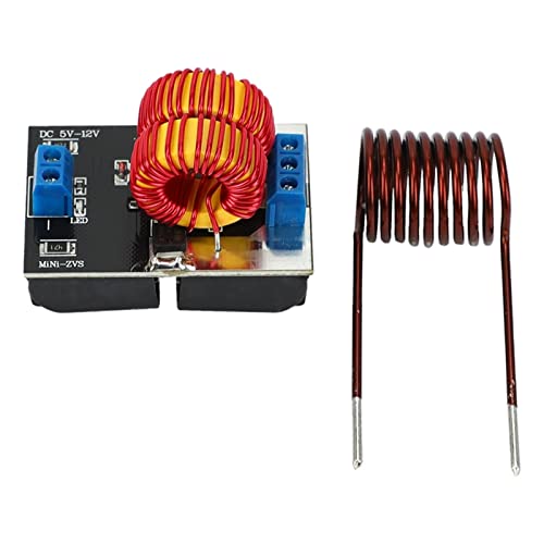 PHYTOTREE 12V 120W Mini ZVS Induktionsheizplatine Flyback-Treiber Breite Heizung DIY Herd + Zündspule - Gleichmäßige Erwärmung