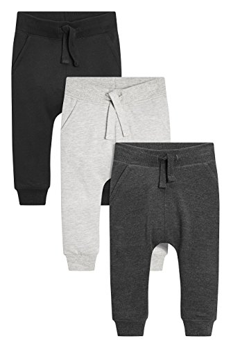 NEXT Jungen Superskinny Jogginghosen 3Er Pack (3 Monate Bis 6 Jahre) Mono 6-7 Jahre