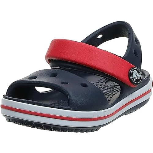 Crocs Unisex Kinder Crocband Kids Sandalen, Navy Red 001, 22/23 EU