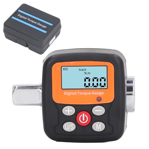 Digitaler Drehmomentadapter, Hochpräziser 1/2 Anschluss, 6 Bis 200 N.M Torsionsadapter mit Lichttonalarm, Digitaler Drehmomentschlüssel