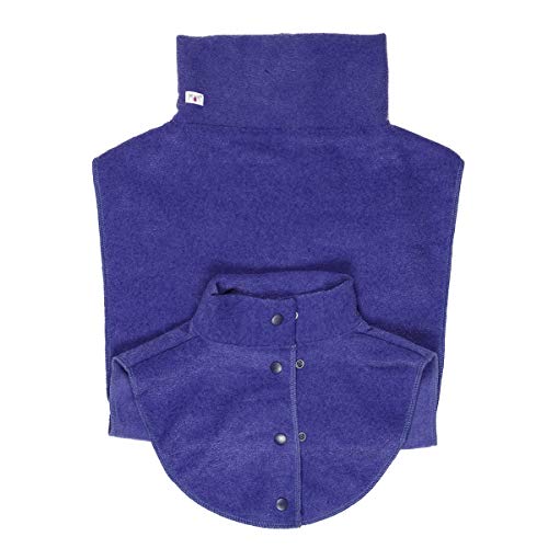 manduca by MaM® > Babywearing Double Dickey < warmer Schalkragen für zwei aus kuscheligem Fleece, passend für alle Babytragen und Tragejacken (Double Dickey Dark Iris)