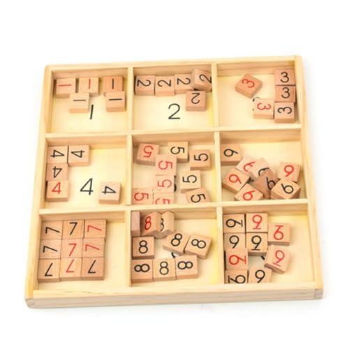 Abaodam Trainingsboard für logisches Denken Kinder Puzzle rätselbuch Kinder Spielzeuge Puzzlespiele für Kinder Brettspiel für Kinder Multifunktion Schachbrett Trainingstafel Hölzern