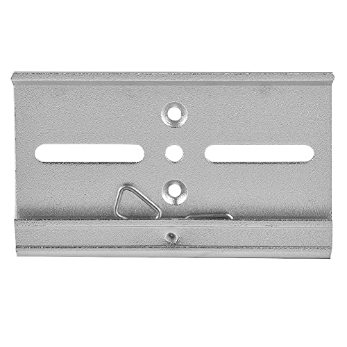 Telituny Din Rail Clip Relais-Montageclip 35mm Aluminium-Din-Schiene feste Klemme Befestigungsclip für die Relais-Montagebefestigung (#7)