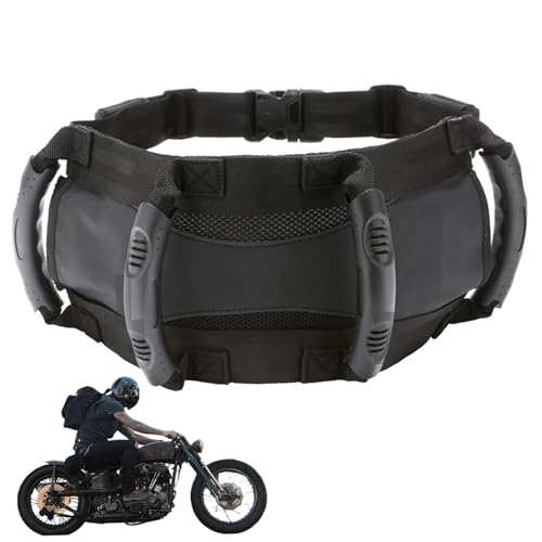 Motorradkabelbaum für Kinder, Motorrad -Passagiergriffe, verstellbare Passagiersicherheitsgürtelgreifer Griff für, Motocross, ATV, Roller, Schneemobile