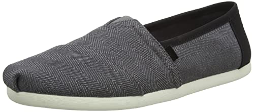 TOMS ALPARGATA Espadrille Canvas Herren, Dunkelgrau 46 EU