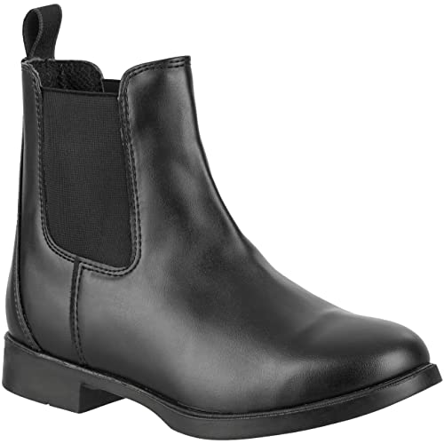 RL24 - Jodhpur Reitstiefelette COMPANION Kunstleder schwarz 41