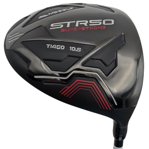 MD Golf STR50 Superstrong Driver für Herren, 10,5 Grad Ti-Kopf (regulär)