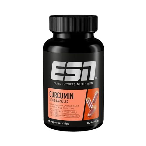 ESN Curcumin Liquid Capsules, 60 Kapseln, Kurkuma Power für deine Regeneration, Gesundheit und dein Wohlbefinden, geprüfte Qualität, vegan & made in Germany