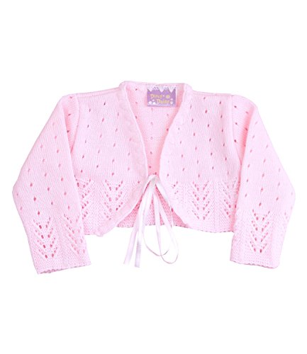 BabyPrem Babykleidung Bolero Jäckchen Pullover 74 / 80cm ROSA