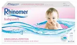 Rhinomer babysanft – natürliches, isotones Meerwasser zur Nasenhygiene von Babys, 20 x 5 ml Einzeldosispipetten