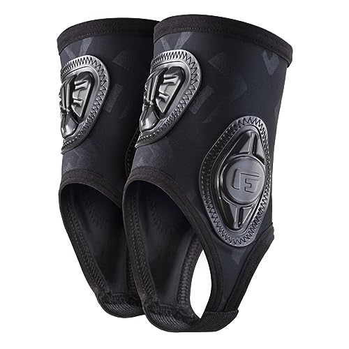 G-Form Unisex – Erwachsene Pro-X Ankle Schienbein-schützer, Black, L/XL