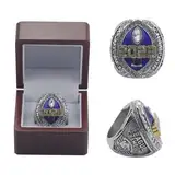 HYKJSHED 2023 Fantasy Football Ring Championship Ring FFL Champions Ring Souvenir Fan Geschenk Vatertag Sammlerstücke