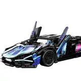 Technik Rennwagen Bausatz, 1314 Teile 1:14 Technik Sportwagen Bausteine Rennwagen Auto Modell, Rennwagen Spielzeug Bausteine Modell, Geeignet für Erwachsene und Jugendliche