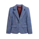 Generisch Formaleanzug Arbeitsanzug Anzugjacke Anzughose Jungen 2024 Kinder Casual (L, 10-11 Jahre)