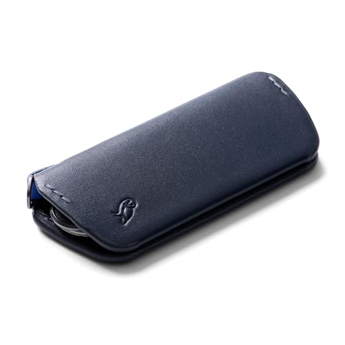 Bellroy Key Cover Plus – Dritte Edition (Leder-Schlüsselhalter, für 4 – 8 Schlüssel) - Navy