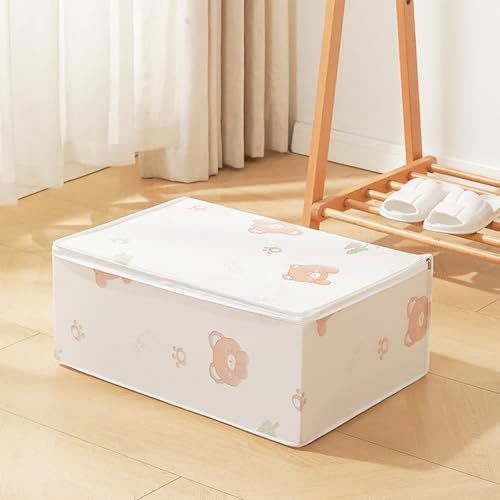 Igemy Aufbewahrungstasche Unterbett Aufbewahrung Kleiderschrank Organizer Schrank Organizer Kleiderschrank 1 Stück Bettwäsche Organizer Kleidung Aufbewahrung Taschen Aufbewahrung Reisetasche