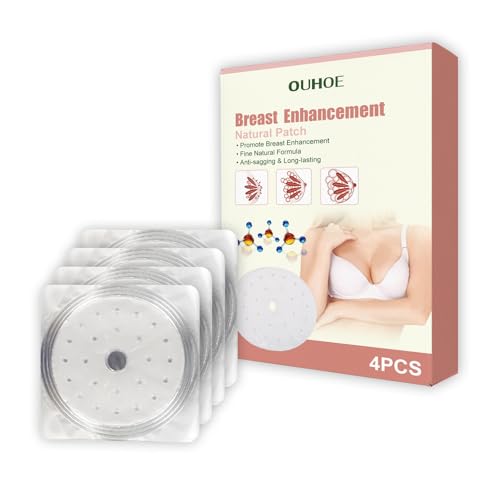 Brustvergrößerungspflaster, Ginger Bust Enhancement Patch, Natürliches Brustnährendes Straffendes Pflaster Für Die Brustpflege Von Frauen, 4 Packungfür Schlaffe Brüste,Fördert des Liftings. (1PC)