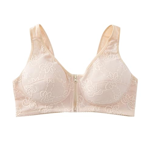 Klassische BHS Für Damen, Hatme Haltungskorrektur BH, Klassische Bustier Push Up Soft BH Große Größen Bralette Seamless Bra Klassische Top Für Alltag Yoga Bustier Seamless Bra Top