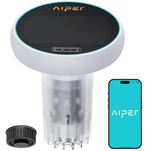 AIPER HydroComm Pro Pool Wassertest, 5-in-1 Wasseranalyse, App-Steuerung, Unterwasser-Kommunikation