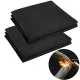 Acidea Feuerfeste Unterlage, 2Stück 31x91cm Hitzebeständigkeit Brandschutzmatte bis 1093 °C, 3.5mm Carbonfilz Feuerfeste Matte Hitzeschutzmatte Lötmatte als feuerfeste Matte für sicheren Brandschutz