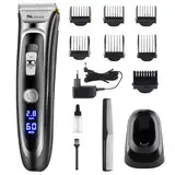Haarschneidemaschine Herren, Lovebay 11-In-1 Profi Friseur Bart und Haarschneider Set (Black)