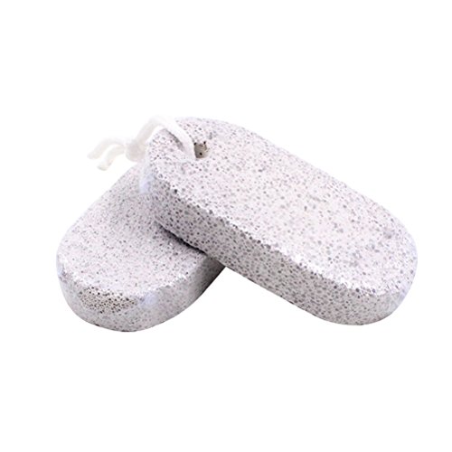 Toyvian 2 Stück Haustier Zähne Schleifstein Mineral 9x4.5cm Molaren Stein für Kaninchen Eichhörnchen Hamster und andere kleine Haustiere