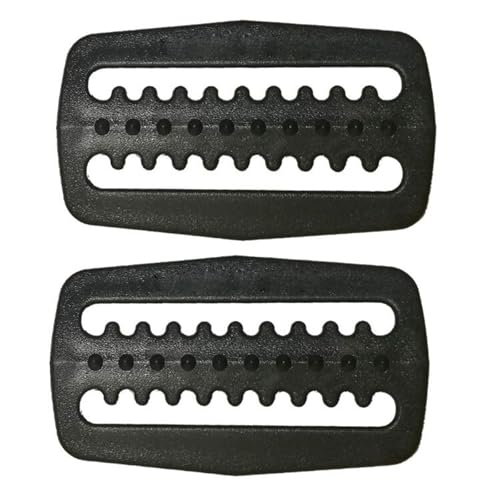 Ddujbtp 2 Stück Scubas Diving Weight Belt Retainer Keeper Clip Universal Weight Belt Stopper Slider für Standard-Gurtbänder