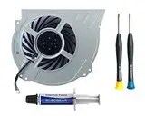 ElecGear Interner Lüfter für PS4 Pro, Playstation 4 Pro CUH-7xxx CPU Replacement Ventilator Kühler Reparatur Ersatzkühler Cooling Fan, Thermo Paste und Driver Set