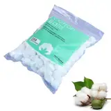 200PC Entfetten Wattebausch,Wattebausch Rund,Weicher Wattebausch,Natürliche Baumwolle Wattebausch,Soft Wattebällchen,Makeup Baumwolle Bälle,Für Schönheit & Körperpflege Entferner Reinigungs,Kiuiom