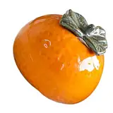 Alipis Orange Tea Party Teedose Porzellandose Teedose Bonbondose Keramikdose Porzellan Teebehälter Teedose Keramik Teedose Küchen Vorratsdose Teeblatthalter Keramik