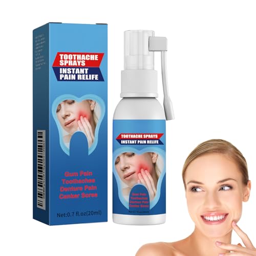 Zahnschmerzen Spray,Zahnschmerzen Reparatur Spray,Kräuter Mundpflege Spray,Rapid Relief Dental Spray,Kräuter Mundpflege Spray,Spray zur Linderung von Zahnschmerzen,20 ml
