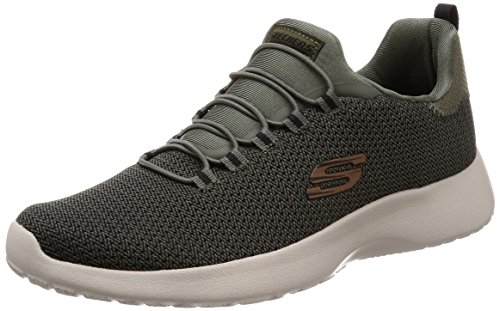 Skechers Herren Dynamight Skate-Schuh, Olive, 42 EU