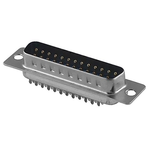 BestPlug D-SUB 25pol Einbaubuchse Terminal männlich