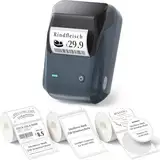 NIIMBOT B1 Etikettendrucker mit 3 Etikettenrollen, Bluetooth Etikettiergerät Beschriftungsgerät Selbstklebend, Aufkleber Drucker Label Printer für Geschäfte, Supermärkte, Büros, Lagerhaltung zu Hause
