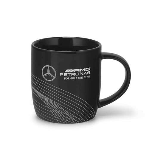 MERCEDES AMG PETRONAS F1 Logo-Becher - Schwarz - Größe: 350ML