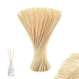 Heting-YQ 100 Stück Rattan Reed Diffuser Sticks, Natürlicher Fasern Diffusor Stöcke, Raumduft Stäbchen, Duftstäbchen für Ätherisches Öl Aroma Aromatherapie