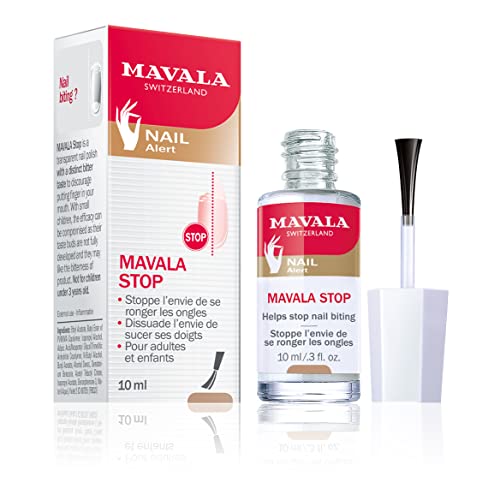 Mavala Transparent, Stop Mavala Stop zu Verhindert Nägelkauen und Daumenlutschen für Kinder und Erwachsene, 10 ml