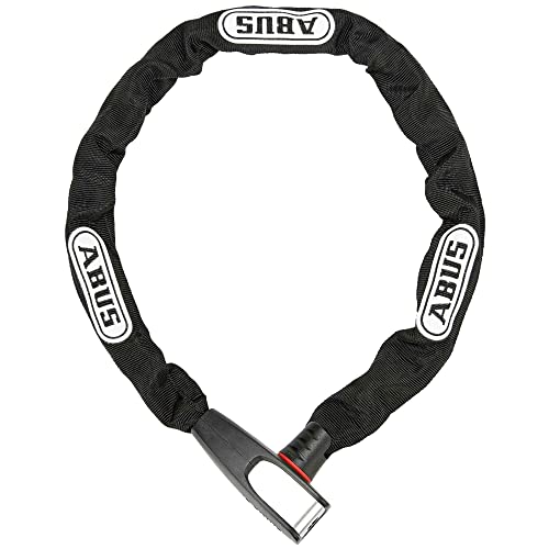 ABUS Kettenschloss Steel-O-Chain 8807K – Flexibles Fahrradschloss aus gehärtetem Stahl – ABUS-Sicherheitslevel 8-85 cm - Schwarz