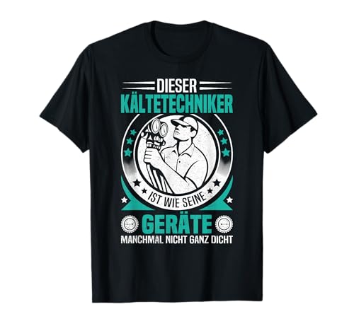 Kältetechniker Werkzeug Klimatechnik für Kältesystemmonteur T-Shirt