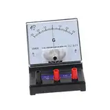 Gadpiparty Empfindliches Amperemeter Analoges Galvanometer Manuelles Voltmeter Analoges Amperemeter-messgerät Strommessgerät Geräte Für Den Physikunterricht Lehreinrichtung Plastik Handbuch