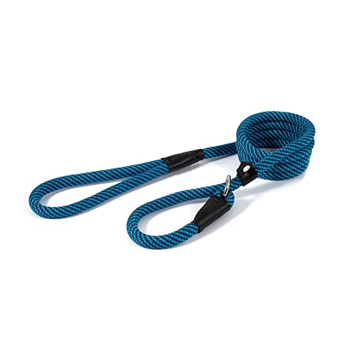 Ancol Extreme Rope Retrieverleine, 1,5 m x 12 mm, Blau