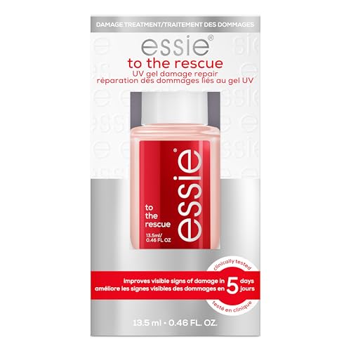 Essie to the rescue – nail repair mit 3-fach Reparatur-Komplex gegen dünne und brüchige Nägel, zur Regeneration des Nagels nach UV-Gel-Entfernung, 13.5 ml